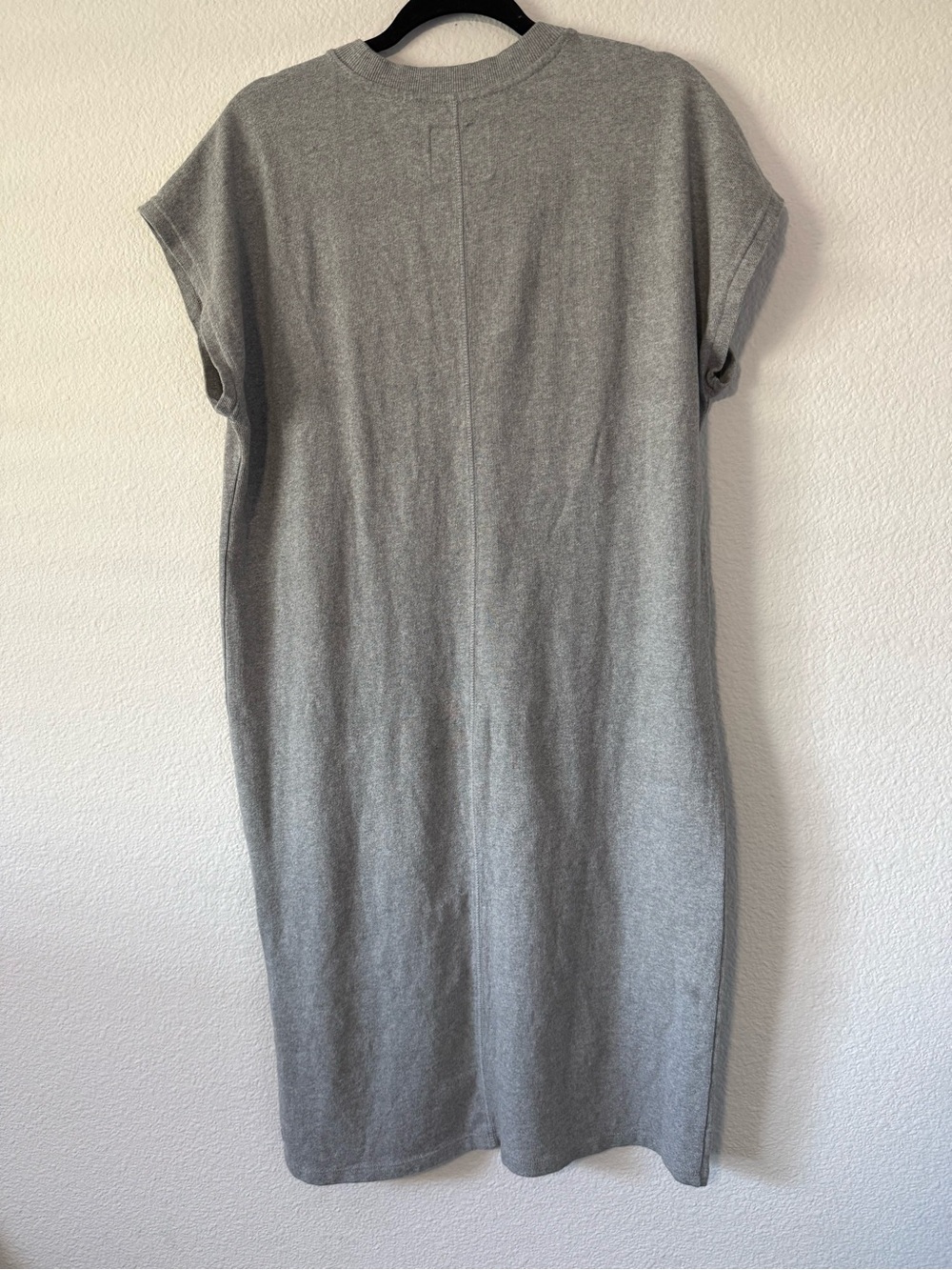 LE BON SHOPPE Everyday Maxi Shirt Dress - Grey Size L V1 - Picture 11 of 14